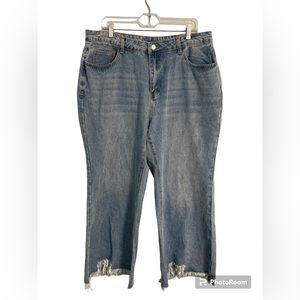 SHEIN wide leg jeans Size 2XL